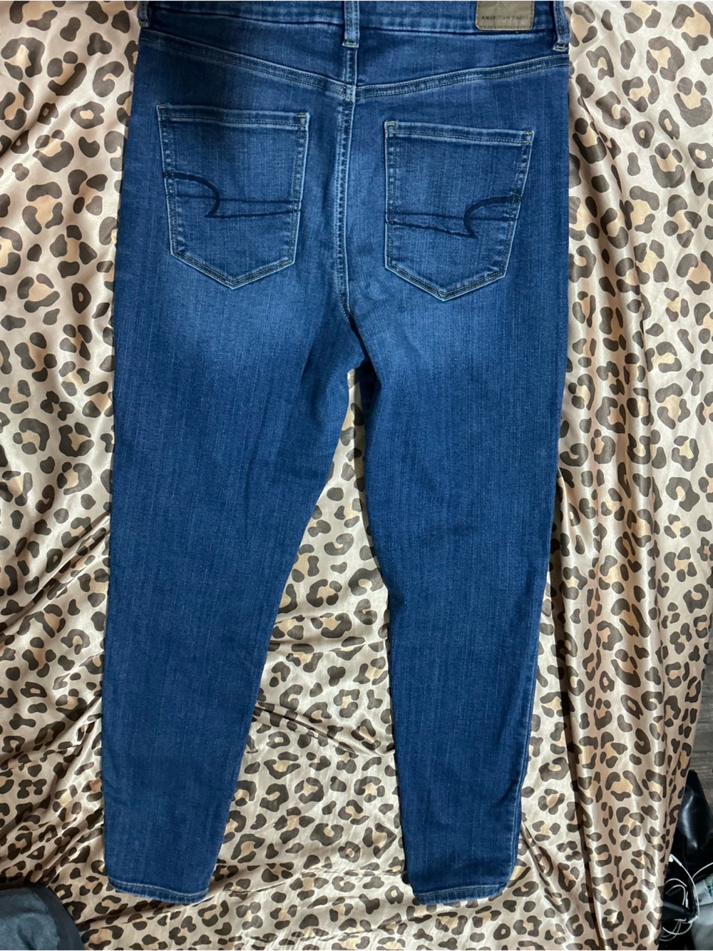 American Eagle Outfitters Dark Blue Skinny Jeans